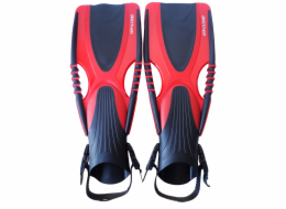 Ploutve Delta roztahovací s páskem 36/40 červené