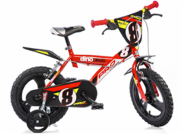 Dětské kolo Dino 163GLN červená 16"