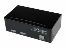 StarTech.com 2 Port Professional USB KVM Switch Kit with Cables - Přepínač KVM - 2 x KVM port(s) - 1 místní uživatel - desktop