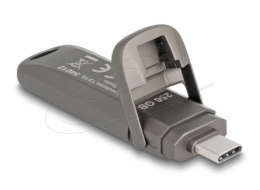 Delock USB 20 Gb/s USB-C Memory Stick 256 GB, Rychlost čtení: 1980 MB/s - Kovové pouzdro