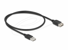 Delock USB 2.0 prodlužovací kabel EASY USB Type-A samec na EASY USB Type-A samice 0,5 m, černý