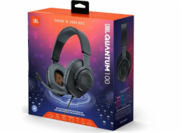 JBL QUANTUM100BLK - drátová sluchátka