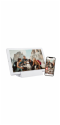 Braun DigiFrame 1011 WiFi mobil 25,7cm (10,1) weiss