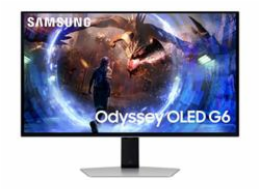 Samsung Odyssey OLED G6/G60SF/27"/OLED/QHD/500Hz/0,03ms/Stříbrná/2R