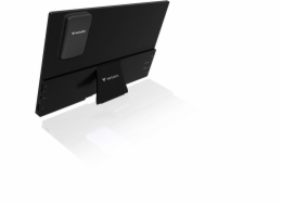 Verbatim Přenosný dotykový monitor 13,3&quot; ALU s powerbankou 5000 mAh, hliníkový kryt, černá