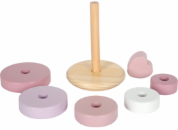 small foot Nasazování na tyč Věž růžová