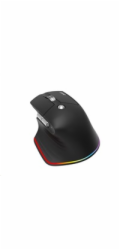 ACER bezdrátová myš Easy Fit Mouse,ergonomická,4000dpi,6 tlačítek,RGB,10m dosah,USB-C,BT,Black