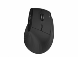 ACER bezdrátová myš Smart Fit Vertical Mouse,8000 dpi,10 tlačítek,RGB,10m dosah,BT,USB,výdrž 120h,Black