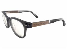 GUNNAR kancelářske/herní brýle  TIOGA GRAY CRYSTAL/WALNUT čirá skla-PRO MINERAL BLF 35 GUNNAR focus
