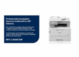 BAZAR - BROTHER multifunkce color LED MFC-L8340CDW - A4 30ppm DUALSKEN 512MB 250listů USB WIFI  - Rozbaleno (komplet)