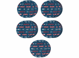 Bosch EXP O780 Foil Sanding Disc Set,150mm,55St