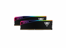 PATRIOT VIPER RGB Elite 5 Ultra 32GB DDR5 6400MT/s / DIMM / CL39 / XMP 3.0 / 1,4V / Kit 2x 16GB