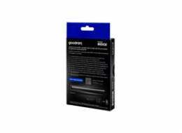 GOODRAM externí SSD Move Ridge 512GB, USB-C 3.2 Gen2x2, (R:2000/W:1500MB/s), černá