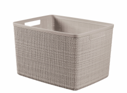Box Curver Jute L 20L taupe