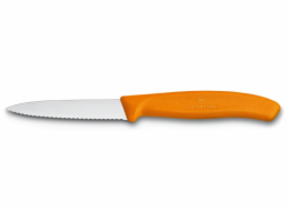 Victorinox Nůž kuchyňský oranžový 8cm vlnka