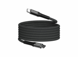 Verbatim USB-C->C magnetický kabel Sync & Charge 100W černý