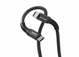 Verbatim USB-C->C magnetický kabel Sync & Charge 60W černý