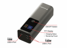 Verbatim Charge  n  Go Power Bank 27000mAh
