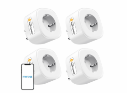 Chytrá zásuvka Meross MSS210HKQUA-EU (HomeKIt) (čtyřbalení)
