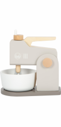 small foot Dřevěný kuchyňský robot 2 v 1  Tasty šedý