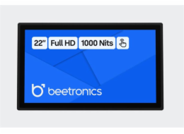 Dotykový monitor Beetronics 22HB9M/U1 22" LED, PCAP (10-pcTouch), USB, bez rámečku, černý