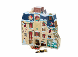 Vilac Dřevěný adventní kalendář k naplnění Domeček