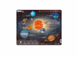 Larsen Vzdělávací puzzle Sluneční soustava 70 dílků