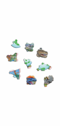Larsen Vzdělávací puzzle Svět v proměnách 100 dílků
