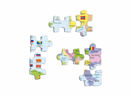 Larsen Vzdělávací puzzle Evropa Politická mapa 48 dílků