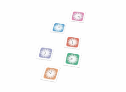 Larsen Vzdělávací puzzle Hodiny 42 dílků