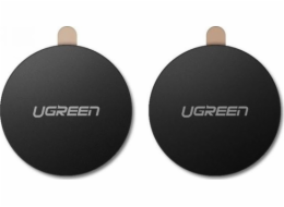 Ugreen kovové destičky pro magnetické držáky na telefon, 2 ks. LP123 (černé)