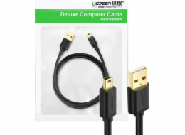 Ugreen kabel USB - mini USB US132 1 m (černý)