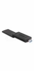 Delock - Sítový adaptér - USB-A - Wi-Fi 5, Wi-Fi 6, 2T2R - cerná