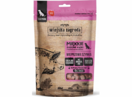 WIEJSKA ZAGRODA Pork ham - pamlsek pro psa - 100g