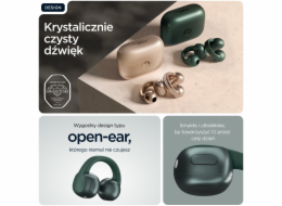 Motorola moto buds loop Sluchátka s mikrofonem Bezdrátový Za ucho Volání / hudba / sport / volný čas Bluetooth Zelená