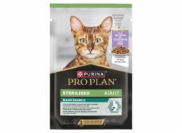 PURINA Pro Plan Sterilised Adult Maintenance Turkey in jelly - mokré krmivo pro kočky - 85g