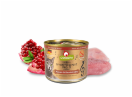 GRANATAPET Symphonie No. 9 Pheasant and rabbit - mokré krmivo pro kočky - 200g