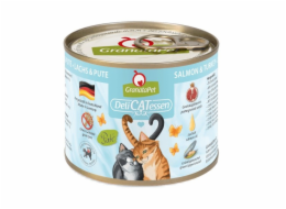 GRANATAPET DeliCATessen Salmon and turkey - mokré krmivo pro kočky - 200g