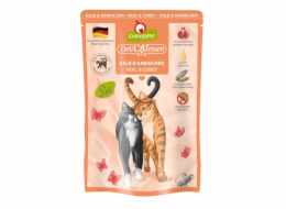 GRANATAPET DeliCATessen Veal and coney - mokré krmivo pro kočky - 85g