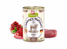 GRANATAPET Liebling s Mahlzeit Beef - vlhké krmivo pro psy - 400g