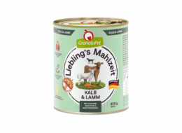 GRANATAPET Liebling s Mahlzeit Veal and lamb - vlhké krmivo pro psy - 800g