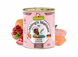 GRANATAPET Liebling s Mahlzeit Salmon and turkey - vlhké krmivo pro psy - 800g
