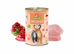 GRANATAPET DeliCATessen Veal and coney - mokré krmivo pro kočky - 400g