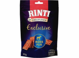 RINTI Singlefleisch Exclusive Horse - pamlsek pro psa - 50g