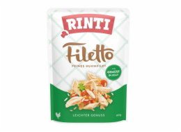 RINTI Filetto Chicken fillet with vegetables - vlhké krmivo pro psy - 100g
