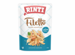 RINTI Filetto Chicken fillet with salmon - vlhké krmivo pro psy - 100g