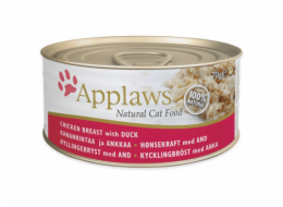 APPLAWS Natural Cat Food Chicken breast with duck - mokré krmivo pro kočky - 70g