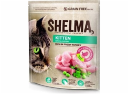 SHELMA Kitten Rich in turkey - suché krmivo pro kočky - 750g