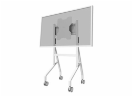 Neomounts Move Go Flip FL50-515WH1 - Vozík - pro plochý panel - ocel - bílá - velikost obrazovky: 55"-65" - montážní rozhraní: 400 x 400 mm