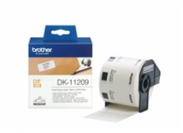 BAZAR - BROTHER DK-11209 Úzké adresní štítky 29x62mm (800 ks) - Poškozený obal (Komplet)